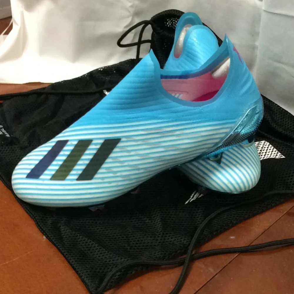 Adidas X 19 + FG “Hard Wired” football cleats